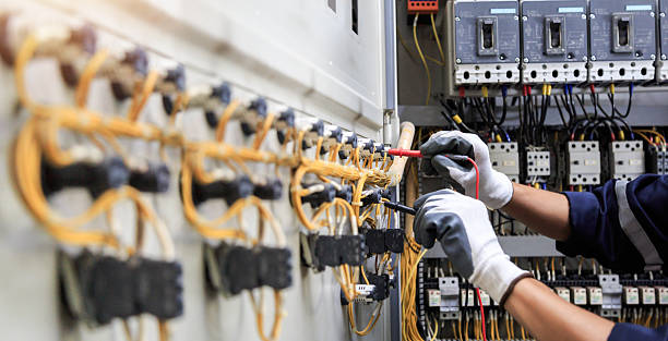 Professional Electrician technician working in Carnot-Moon, PA